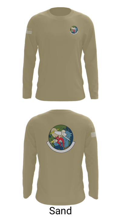 20th Intelligence Squadron 92115320 Long Sleeve Performance Shirt - 86