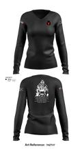 Chosen 93553712 Women's Long Sleeve V-neck Shirt - 103
