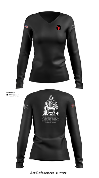 Women's Long Sleeve Vneck Shirt, Chosen, , Teamtime, Team time, sublimation, custom sports apparel, team uniforms, spirit wear, spiritwear, sports uniforms, custom shirts, team store, custom team store, fundraiser sports, apparel fundraiser