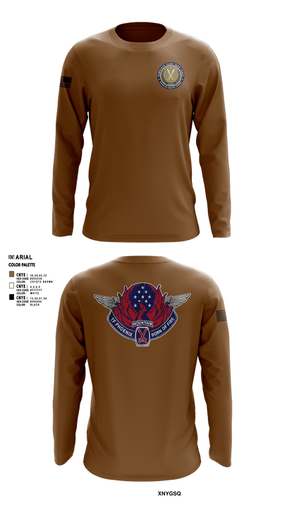 HHC 3-10 GSAB 51605701 Long Sleeve Performance Shirt - 4