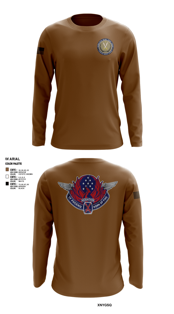 Long Sleeve Performance Shirt, HHC 3-10 GSAB, Army, Teamtime, Team time, sublimation, custom sports apparel, team uniforms, spirit wear, spiritwear, sports uniforms, custom shirts, team store, custom team store, fundraiser sports, apparel fundraiser