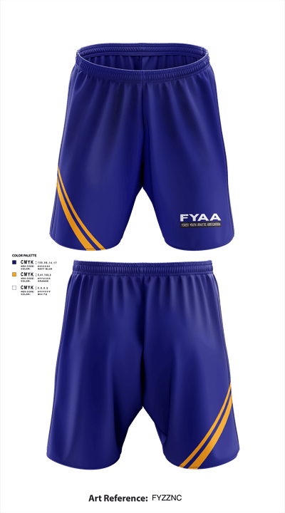 Forest Youth Athletic Association Football 51190604 Athletic Shorts With Pockets - 1