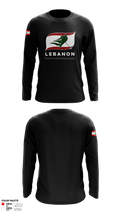 LEBANESE ICE HOCKEY FEDERATION (LIHF) 18663712 Long Sleeve Performance Shirt - 2