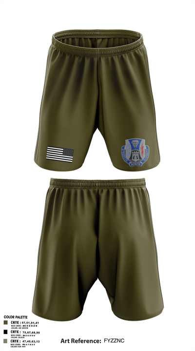 82nd airborne 33133429 Athletic Shorts With Pockets - 1