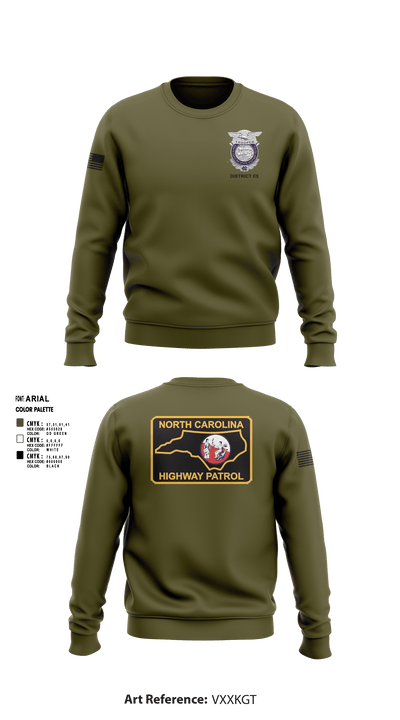 District E5 24176005 Crew Neck Sweatshirt - 2