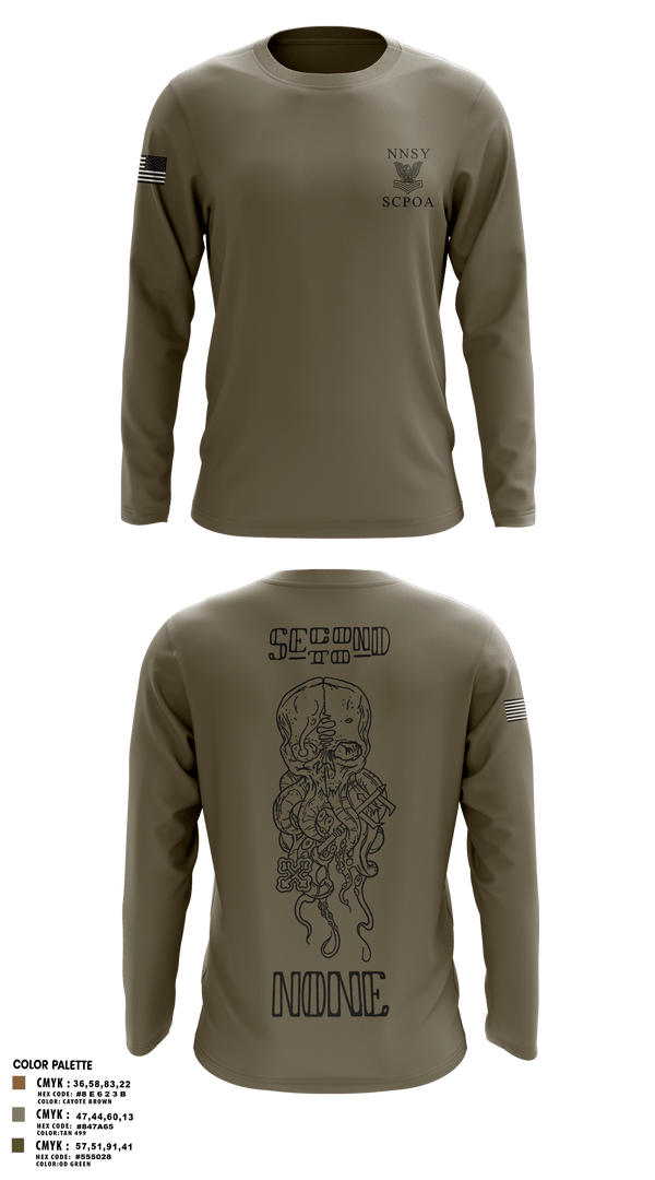 Long Sleeve Performance Shirt, NNSY SCPOA, Navy, Teamtime, Team time, sublimation, custom sports apparel, team uniforms, spirit wear, spiritwear, sports uniforms, custom shirts, team store, custom team store, fundraiser sports, apparel fundraiser