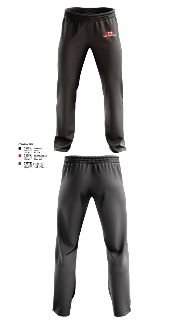 Sweatpants, PSLHS Percussion, Men's Soccer, Teamtime, Team time, sublimation, custom sports apparel, team uniforms, spirit wear, spiritwear, sports uniforms, custom shirts, team store, custom team store, fundraiser sports, apparel fundraiser