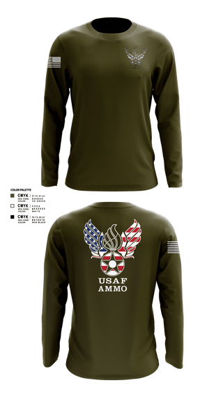 Long Sleeve Performance Shirt, 7th Munitions Sq, Air Force, Teamtime, Team time, sublimation, custom sports apparel, team uniforms, spirit wear, spiritwear, sports uniforms, custom shirts, team store, custom team store, fundraiser sports, apparel fundraiser