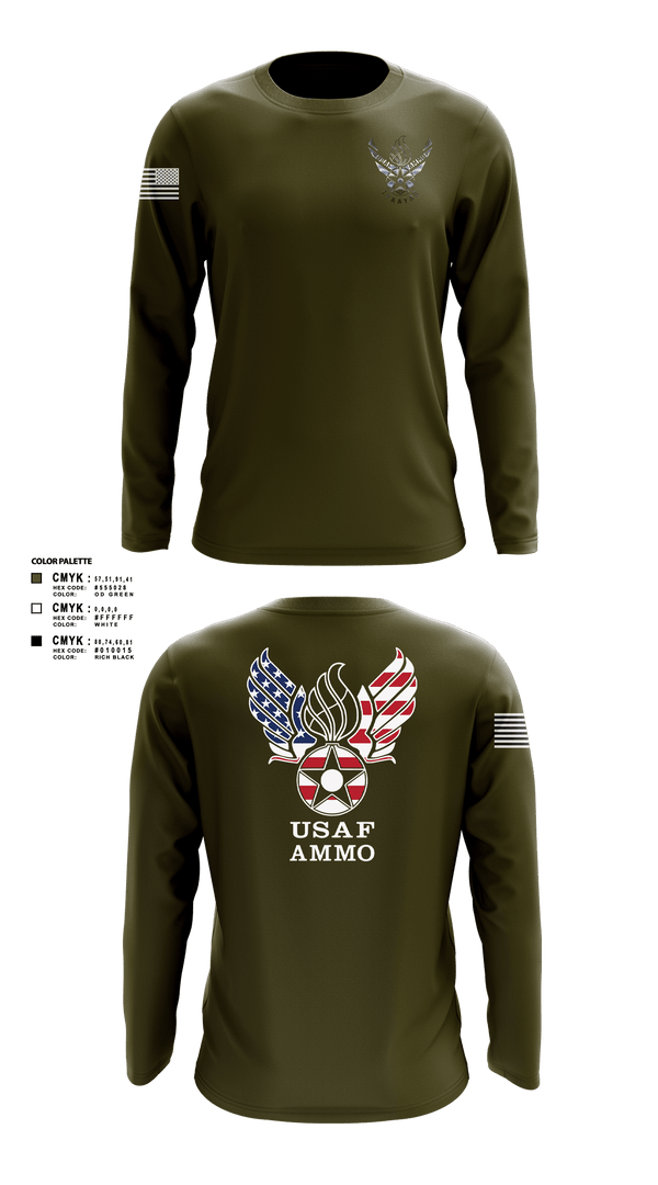 Long Sleeve Performance Shirt, 7th Munitions Sq, Air Force, Teamtime, Team time, sublimation, custom sports apparel, team uniforms, spirit wear, spiritwear, sports uniforms, custom shirts, team store, custom team store, fundraiser sports, apparel fundraiser