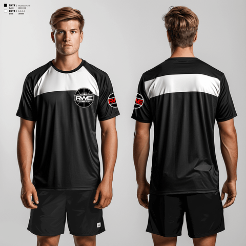 Short Sleeve Performance Shirt, Rwe, Men's Basketball, Teamtime, Team time, sublimation, custom sports apparel, team uniforms, spirit wear, spiritwear, sports uniforms, custom shirts, team store, custom team store, fundraiser sports, apparel fundraiser