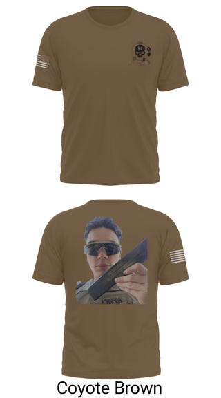 Old School Cotton Feel Shirt, 374TH CECI, Army, Teamtime, Team time, sublimation, custom sports apparel, team uniforms, spirit wear, spiritwear, sports uniforms, custom shirts, team store, custom team store, fundraiser sports, apparel fundraiser