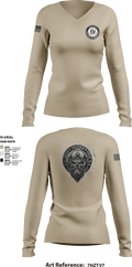 Special Operations Group 28255663 Women's Long Sleeve V-neck Shirt - 3