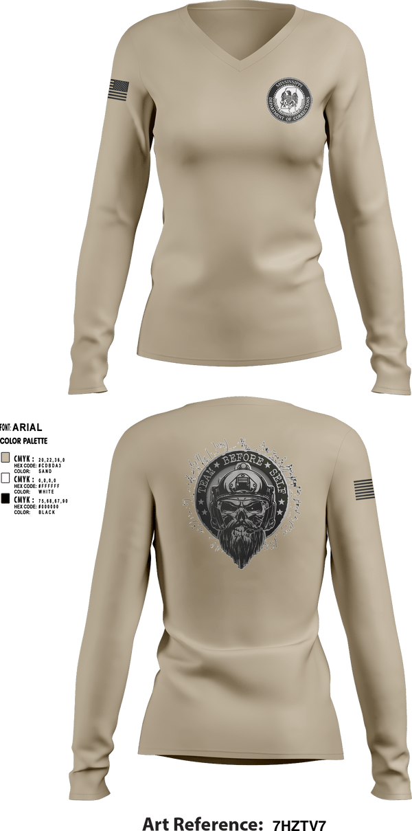 Women's Long Sleeve Vneck Shirt, Special Operations Group, Police, Teamtime, Team time, sublimation, custom sports apparel, team uniforms, spirit wear, spiritwear, sports uniforms, custom shirts, team store, custom team store, fundraiser sports, apparel fundraiser