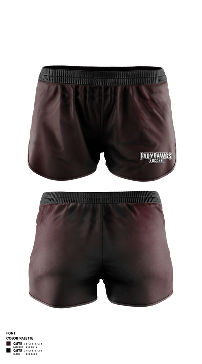 LadyDawgs 61319969 Womens Soccer Shorts - 1