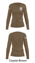 349 ASTS 29924821 Women's Long Sleeve V-neck Shirt - 17