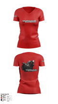 undefined Women's Short Sleeve V-neck Shirt - 4