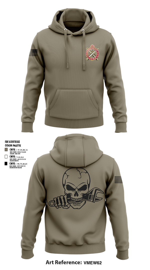 Hoodie, 829 EVCC, National Guard, Teamtime, Team time, sublimation, custom sports apparel, team uniforms, spirit wear, spiritwear, sports uniforms, custom shirts, team store, custom team store, fundraiser sports, apparel fundraiser