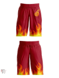 Houston Hot Shots Mens Basketball Shorts -1