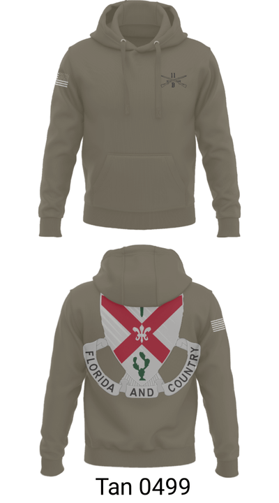C Co 1-124 Rifle Company 57736053 Hoodie - 74