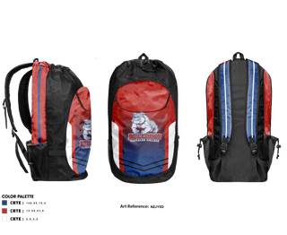 Gear Bag, Tougaloo College Volleyball, Women's Volleyball, Teamtime, Team time, sublimation, custom sports apparel, team uniforms, spirit wear, spiritwear, sports uniforms, custom shirts, team store, custom team store, fundraiser sports, apparel fundraiser