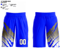 Chattanooga Beast 13198051 Mens Basketball Shorts 1
