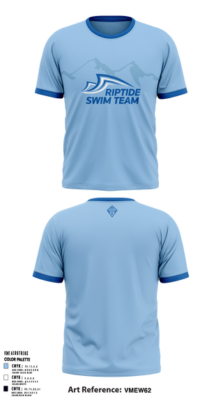 Short Sleeve Performance Shirt, Riptide Swim Team, Swimming, Teamtime, Team time, sublimation, custom sports apparel, team uniforms, spirit wear, spiritwear, sports uniforms, custom shirts, team store, custom team store, fundraiser sports, apparel fundraiser
