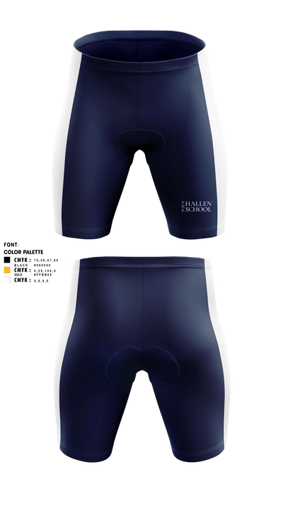 The Hallen School 41591884 Men's Compression Shorts - 1