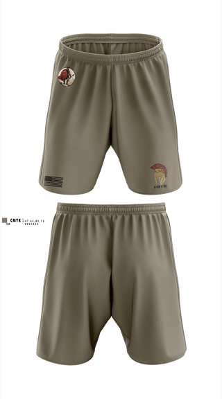 Athletic Shorts With Pockets, A-CO 1-32, Army, Teamtime, Team time, sublimation, custom sports apparel, team uniforms, spirit wear, spiritwear, sports uniforms, custom shirts, team store, custom team store, fundraiser sports, apparel fundraiser