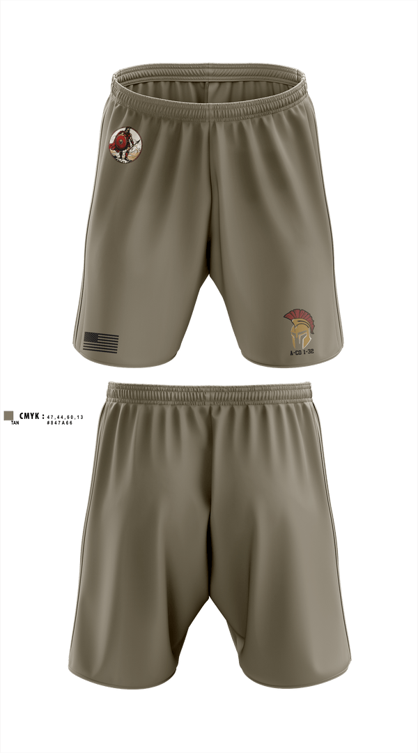 Athletic Shorts With Pockets, A-CO 1-32, Army, Teamtime, Team time, sublimation, custom sports apparel, team uniforms, spirit wear, spiritwear, sports uniforms, custom shirts, team store, custom team store, fundraiser sports, apparel fundraiser