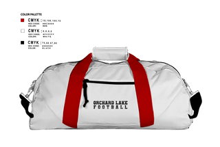Duffle Bag, Orchard Lake St Mary’s, Football, Teamtime, Team time, sublimation, custom sports apparel, team uniforms, spirit wear, spiritwear, sports uniforms, custom shirts, team store, custom team store, fundraiser sports, apparel fundraiser