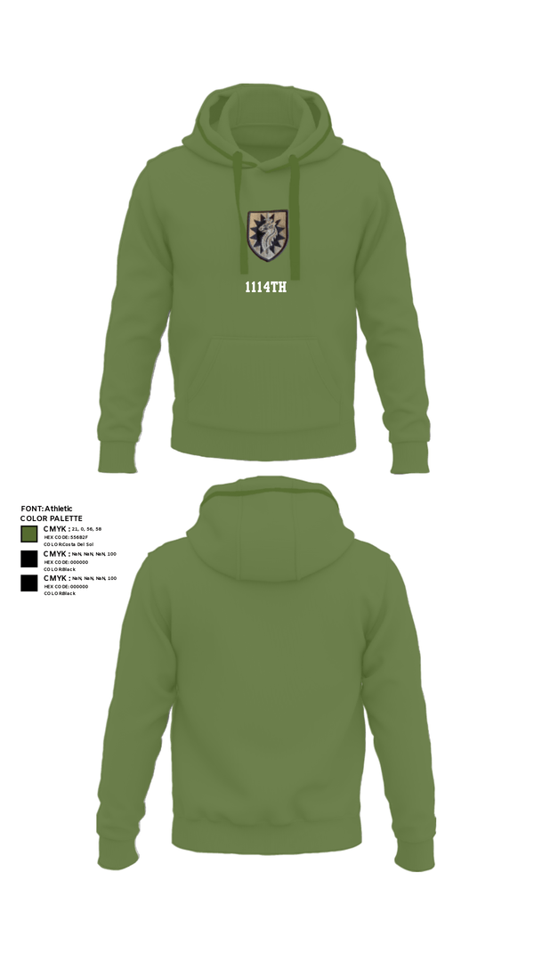 Hoodie, 1114th, National Guard, Teamtime, Team time, sublimation, custom sports apparel, team uniforms, spirit wear, spiritwear, sports uniforms, custom shirts, team store, custom team store, fundraiser sports, apparel fundraiser