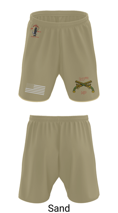 217th MP CO 3rd platoon Iraq 09-10 88609784 Athletic Shorts With Pockets - 89