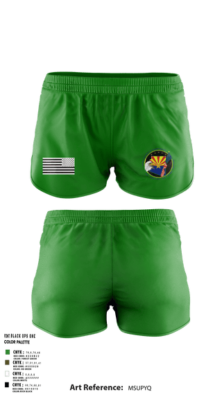 Women's Shorts, Arizona Department of Veterans ServicesArizona Department of Veterans Services, , Teamtime, Team time, sublimation, custom sports apparel, team uniforms, spirit wear, spiritwear, sports uniforms, custom shirts, team store, custom team store, fundraiser sports, apparel fundraiser