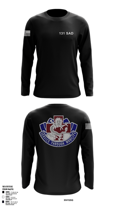 131st SAD131 SAD 10490536 Long Sleeve Performance Shirt - 2