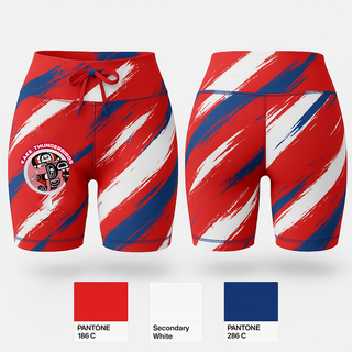Women's Shorts, Kake Thunderbirds Basketball, Men's Basketball, Teamtime, Team time, sublimation, custom sports apparel, team uniforms, spirit wear, spiritwear, sports uniforms, custom shirts, team store, custom team store, fundraiser sports, apparel fundraiser