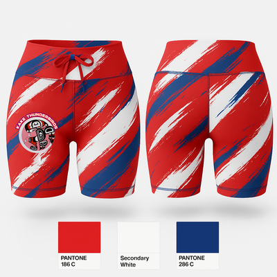 Kake Thunderbirds Basketball 26412112 Women's Shorts - 1