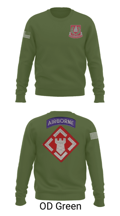 37th engineer bn 83010266 Crew Neck Sweatshirt - 45
