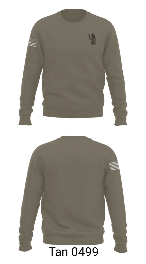 Crew Neck Sweatshirt, CRT 1, Army, Teamtime, Team time, sublimation, custom sports apparel, team uniforms, spirit wear, spiritwear, sports uniforms, custom shirts, team store, custom team store, fundraiser sports, apparel fundraiser
