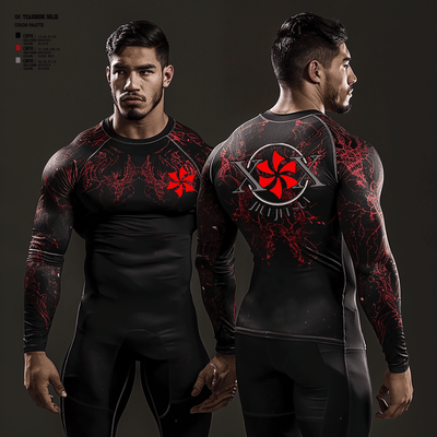 10-10 Jiu Jitsu 45151237 Long Sleeve Performance Shirt - 3