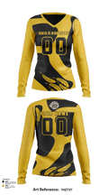 Santa Fe High School 35250956 Women's Long Sleeve V-neck Shirt - 22