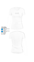 The Hallen School 41591884 Women's Short Sleeve V-neck Shirt - 18