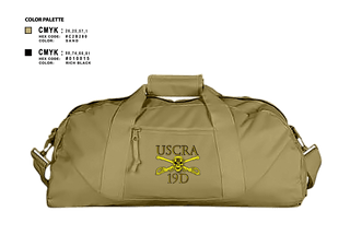 Duffle Bag, US Cavalry Riders, Army, Teamtime, Team time, sublimation, custom sports apparel, team uniforms, spirit wear, spiritwear, sports uniforms, custom shirts, team store, custom team store, fundraiser sports, apparel fundraiser