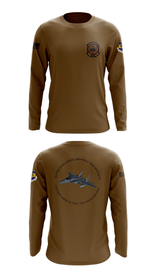 Long Sleeve Performance Shirt, 332 ECES, Air Force, Teamtime, Team time, sublimation, custom sports apparel, team uniforms, spirit wear, spiritwear, sports uniforms, custom shirts, team store, custom team store, fundraiser sports, apparel fundraiser