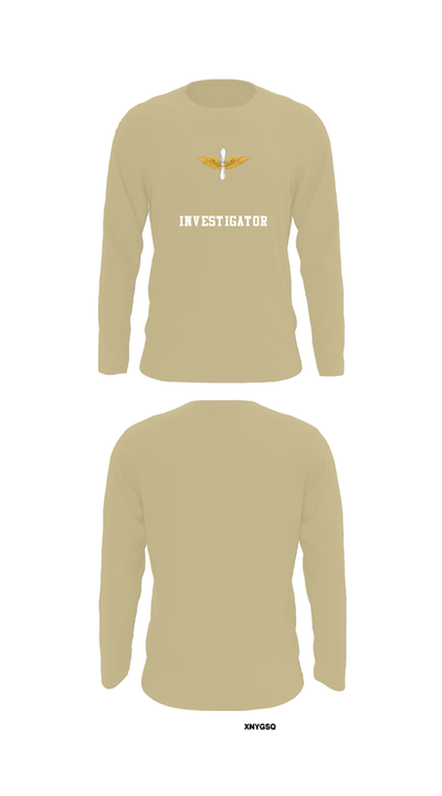 Investigator 95146404 Long Sleeve Performance Shirt - 92