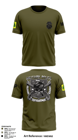 Short Sleeve Performance Shirt, 307TH Military Police Company, , Teamtime, Team time, sublimation, custom sports apparel, team uniforms, spirit wear, spiritwear, sports uniforms, custom shirts, team store, custom team store, fundraiser sports, apparel fundraiser