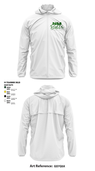 Windbreaker, New Milford Bulls Football And Cheerleading, Football, Teamtime, Team time, sublimation, custom sports apparel, team uniforms, spirit wear, spiritwear, sports uniforms, custom shirts, team store, custom team store, fundraiser sports, apparel fundraiser
