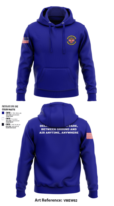 452d Aeromedical Staging Squadron 30714364 Hoodie - 2