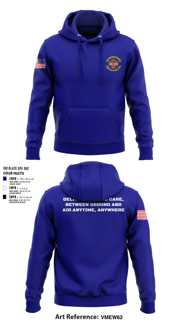 Hoodie, 452d Aeromedical Staging Squadron, Air Force, Teamtime, Team time, sublimation, custom sports apparel, team uniforms, spirit wear, spiritwear, sports uniforms, custom shirts, team store, custom team store, fundraiser sports, apparel fundraiser