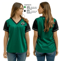 Orland Youth Association - OYA Baseball 38787499 Women's Short Sleeve V-neck Shirt - 3