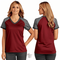 Riverside 3694750 Women's Short Sleeve V-neck Shirt - 2
